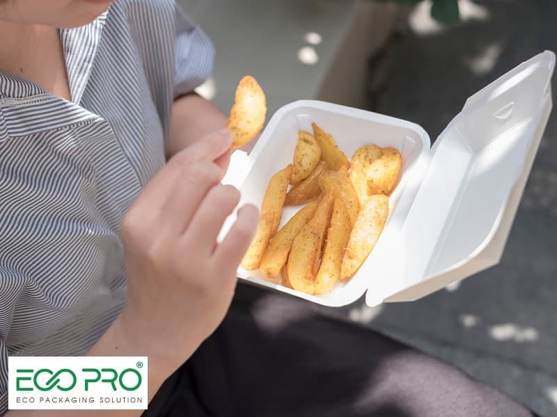 hộp giấy đựng thức ăn eco pro