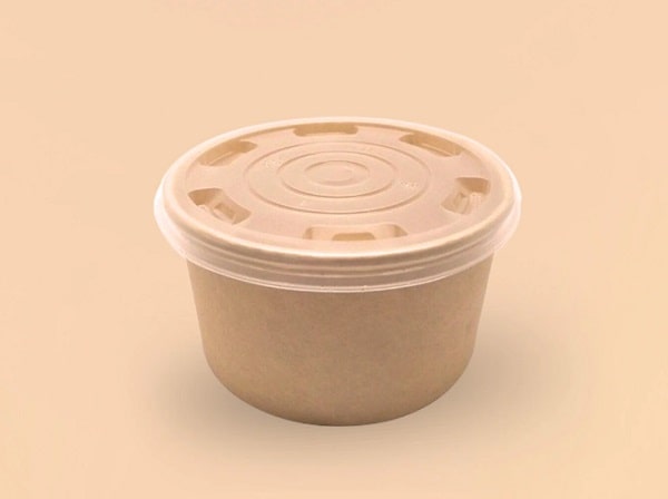 tô Kraft 750ml nắp pp